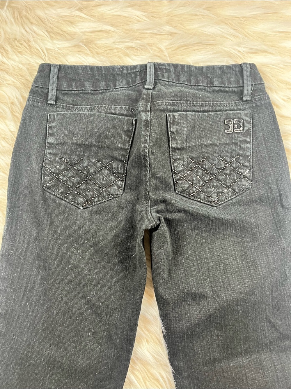Joe's Jean Honey Women's 28x28 Mid Rise Bootcut Black - Picture 4 of 5